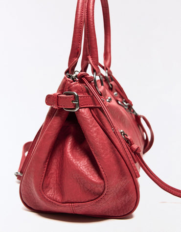 Handle Zip-Up Bag