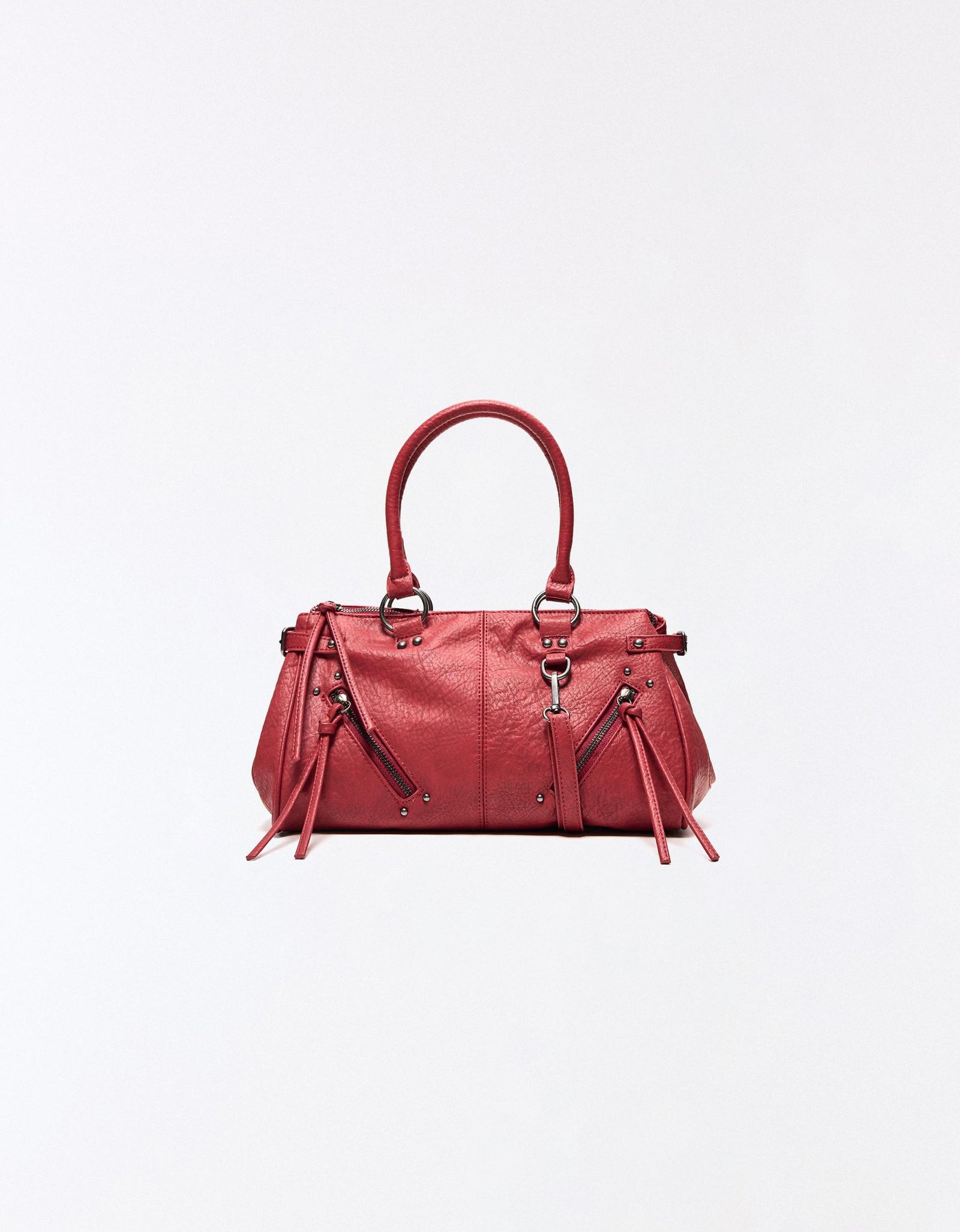 Handle Zip-Up Bag