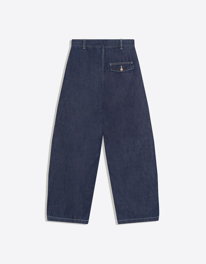 Low-Rise Twisted Jeans