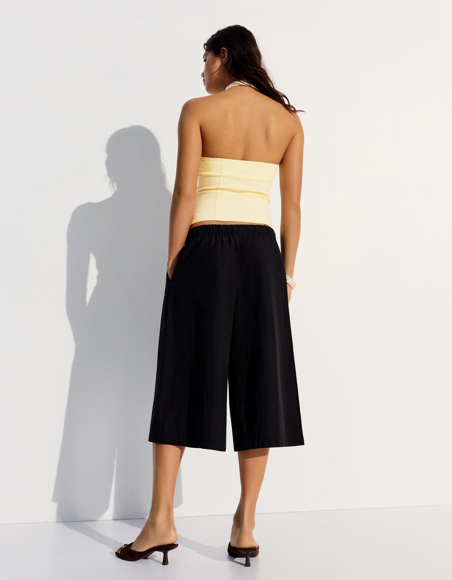 Waist Culotte Shorts
